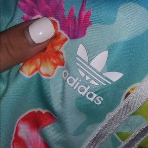 Adidas floral leggings